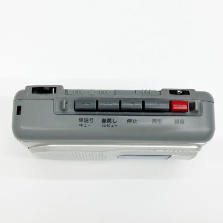   aiwa アイワ カセットテーププレーヤー シルバー オーディオ機器 TP-S30