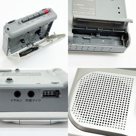  aiwa アイワ カセットテーププレーヤー シルバー オーディオ機器 TP-S30