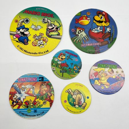  スーパーマリオ ドラゴンボール 昭和 レトロ ファミコン めんこ まとめ 大判 中判あり