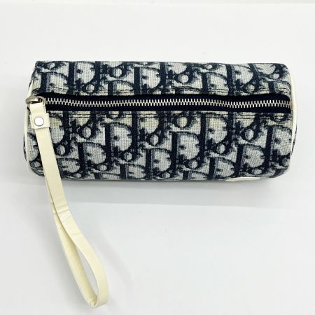  Christian Dior クリスチャンディオール ポーチ トロッター ナンバー 2 ネイビー
