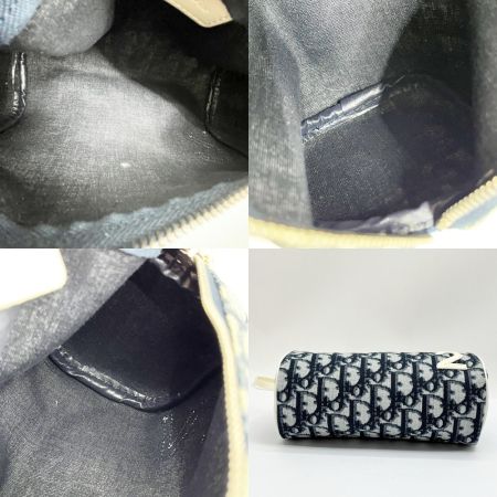  Christian Dior クリスチャンディオール ポーチ トロッター ナンバー 2 ネイビー