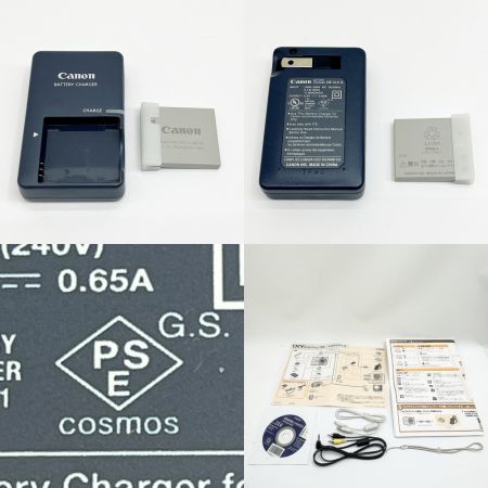  CANON キャノン IXY DIGITAL 55 コンパクトデジタルカメラ シルバー 取説・充電器付 IXYD55