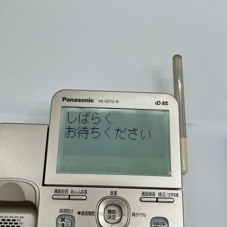  Panasonic パナソニック コードレス電話機 2019年製 取扱説明書付 VE-GD77DL