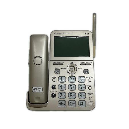  Panasonic パナソニック コードレス電話機 2019年製 取扱説明書付 VE-GD77DL