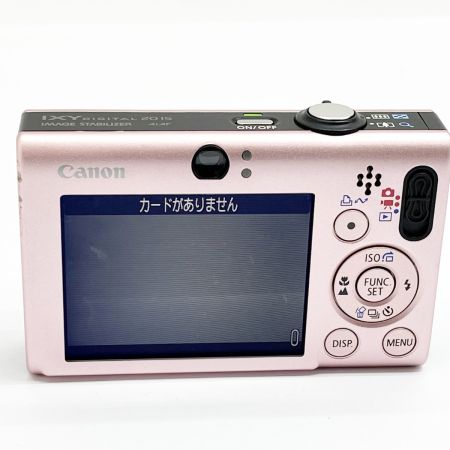  CANON キャノン コンパクトデジタルカメラ DIIGITAL20 IS ピンク PC1271IXY 取説無・充電器付 PC1271