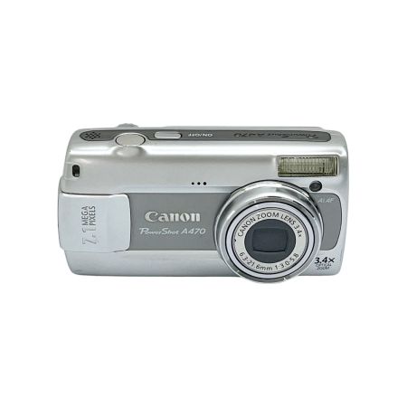  CANON キャノン デジタルカメラ シルバー PowerShot 本体のみ A470