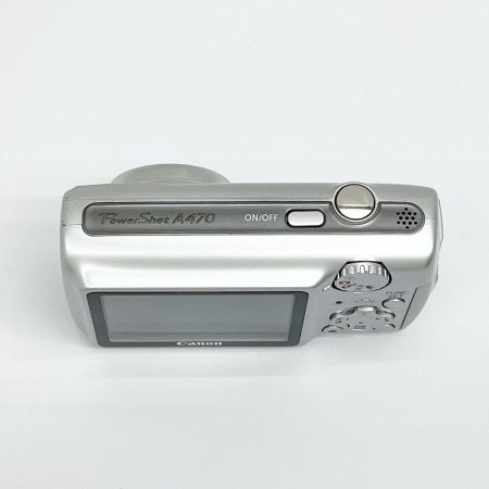  CANON キャノン デジタルカメラ シルバー PowerShot 本体のみ A470