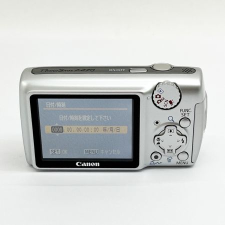 CANON キャノン デジタルカメラ シルバー PowerShot 本体のみ A470