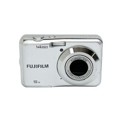 ◆◆ FUJIFILM フジフィルム デジタルカメラ FINEPIX シルバー AX300 Bランク