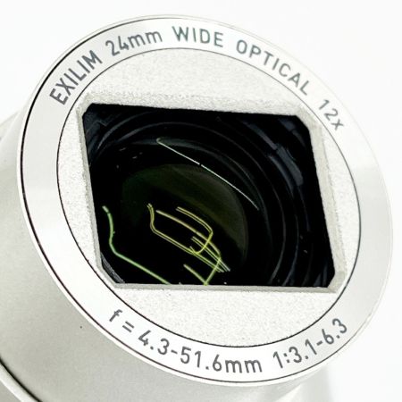  CASIO カシオ EXILIM コンパクトデジタルカメラ デジカメ シルバー  EX-ZS240