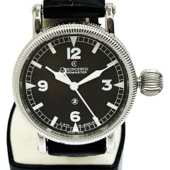  CHRONOSWISS タイムマスター 手巻き 腕時計 替えベルト CH6233 ホワイト Bランク