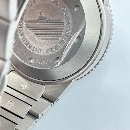  IWC インターナショナルウォッチカンパニ 腕時計 アクアタイマー 自動巻き IW353601 チタン ブラック