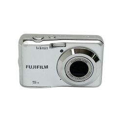 ◆◆ FUJIFILM フジフィルム コンパクトデジタルカメラ FinePix シルバー 本体のみ AX300 Bランク