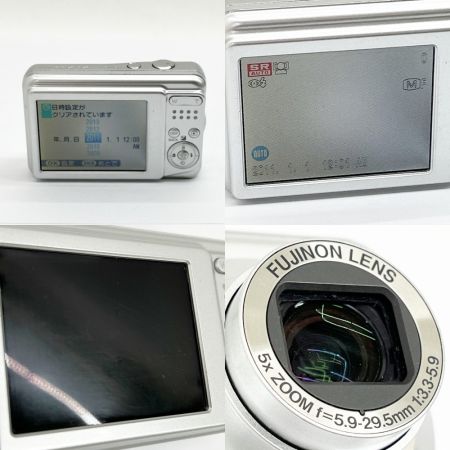  FUJIFILM フジフィルム コンパクトデジタルカメラ FinePix シルバー 本体のみ AX300