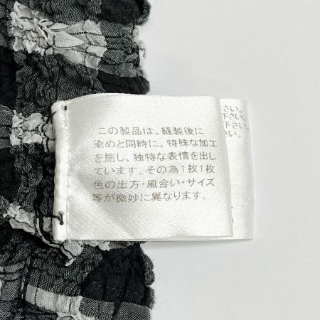  ISSEY MIYAKE イッセイミヤケ me スカート チェック MI22FG672 MI22FG672 ブラック x ホワイト