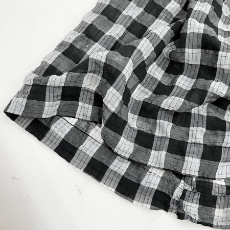  ISSEY MIYAKE イッセイミヤケ me スカート チェック MI22FG672 MI22FG672 ブラック x ホワイト
