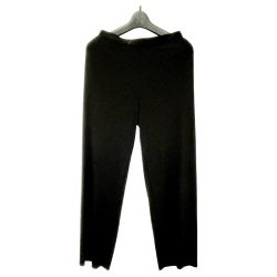 ◆◆ ISSEY MIYAKE イッセイミヤケ パンツ size2 ミセス IM22JF068 ブラック Bランク