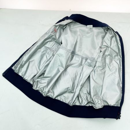  adidas アディダス ナイロンジャケット Lサイズ メンズ 紺 ネイビー