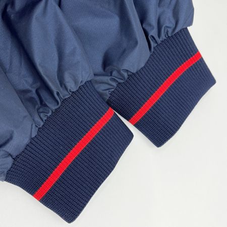  adidas アディダス ナイロンジャケット Lサイズ メンズ 紺 ネイビー