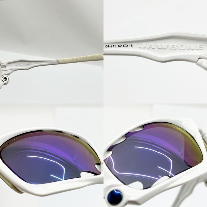 OAKLEY オークリー サングラス ケース・レンズ付 04-213 ホワイト