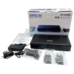 ◆◆ EPSON エプソン  A4モバイルプリンター px-s06b ブラック Bランク