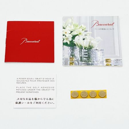  Baccarat バカラ 花瓶 花器 ギンコベースS 100th 箱付 インテリア 雑貨