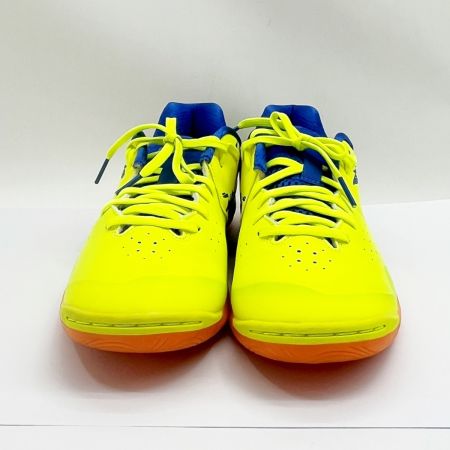  asics アシックス フットサルシューズ 27cm トレーニング靴 サッカー イエロー x ブルー