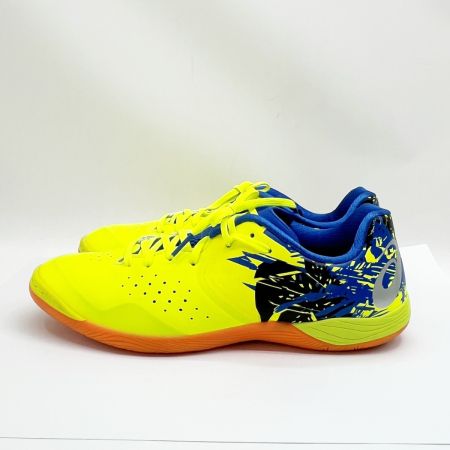  asics アシックス フットサルシューズ 27cm トレーニング靴 サッカー イエロー x ブルー