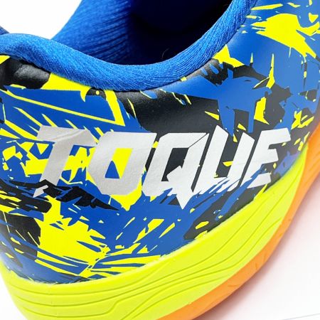  asics アシックス フットサルシューズ 27cm トレーニング靴 サッカー イエロー x ブルー