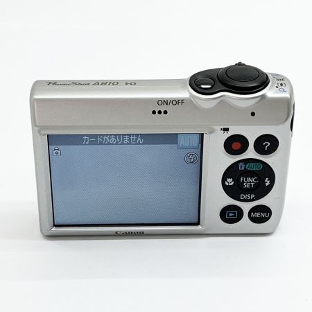  CANON キャノン PowerShot デジタルカメラ シルバー  A810