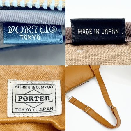  PORTER ポーター フリースタイル スリングショルダーバッグ ボディバッグ A1603 キャメル