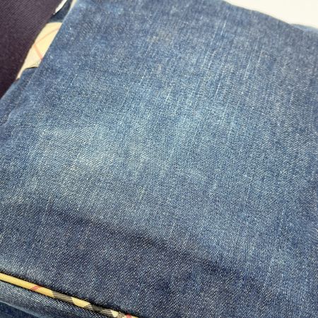  BURBERRY BLUE LABEL バーバリーブルーレーベル ショルダーバッグ デニム ネイビー