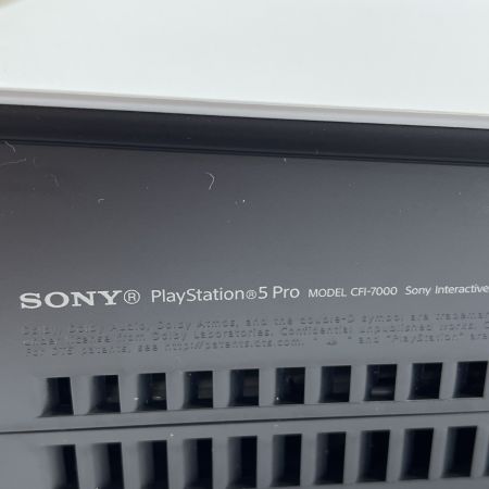  SONY ソニー Playstation5Pro PS5 ディスクドライブ非搭載 CFI-7000 ホワイト