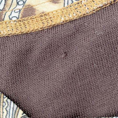  ITALIYA イタリヤ 伊太利屋 ワンピース 11号 ミセス ゾウ ヒョウ柄 ヒョウ柄フリル ブラウン