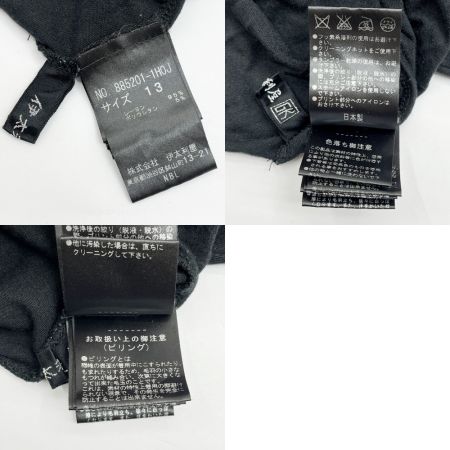  ITALIYA イタリヤ 伊太利屋 13号 カットソー ミセス ブラック