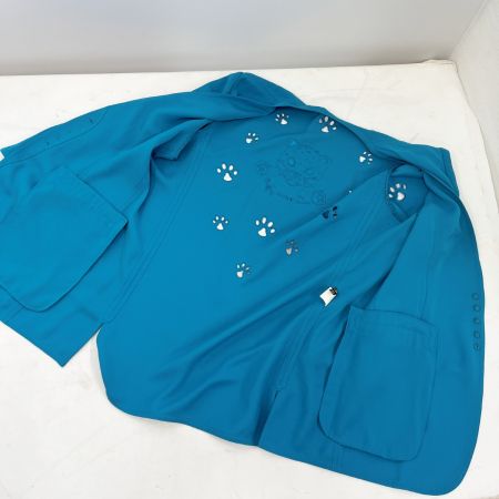  ITALIYA イタリヤ 伊太利屋 セットアップスーツ 13B2 ヨゴレ有り スカイブルー