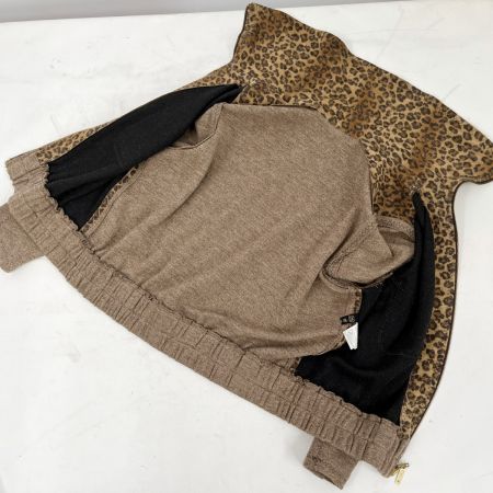  ITALIYA イタリヤ 伊太利屋 ニットセットアップ ヒョウ柄 11号 ロングスカート ブラウン