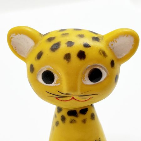   藤沢薬品工業 ソフビ人形 レオポン ノイビタ 昭和レトロ