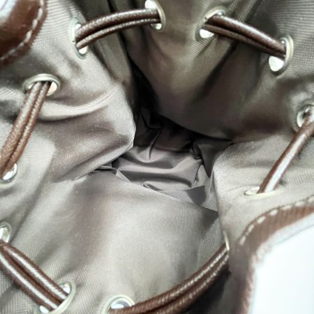  Burberrys バーバリーズ 巾着ポーチ ミニ巾着 ノバチェック ブラウン x ベージュ x ブラック