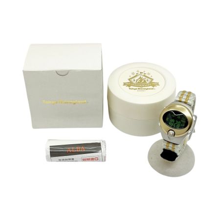  Disney ディズニー 腕時計 15周年 デジタルウォッチ セイコーアルバスプーンウォッチ ナイロン