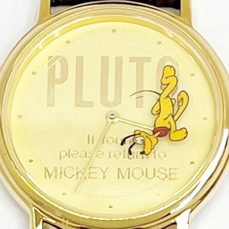  Disney ディズニー 腕時計 クォーツ PLUTO プルート Tokyo Disneyland 箱付