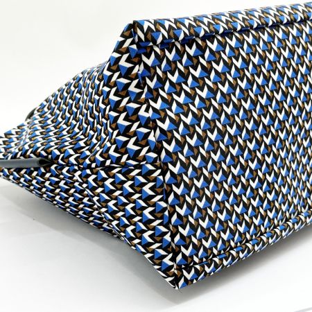  ロベルタピエリ ハンドバッグ  カバン ナイロン レディース  ブルー