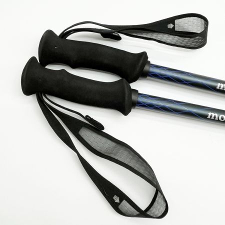  mont･bell モンベル トレッキングポール アルパインポール 登山 アウトドア ブラック x ブルー