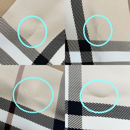  BURBERRY LONDON バーバリーロンドン スカーフ ノバチェック シルク100% 箱無 タグ付 ブラウン
