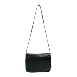 ◆◆ Longchamp ロンシャン ショルダーバッグ 肩掛けカバン 黒 ブラック Bランク