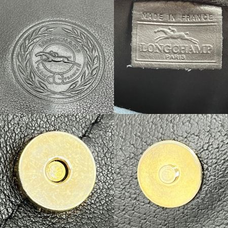  Longchamp ロンシャン ショルダーバッグ 肩掛けカバン 黒 ブラック