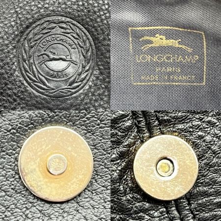  Longchamp ロンシャン ショルダーバッグ 黒 レディース ブラック