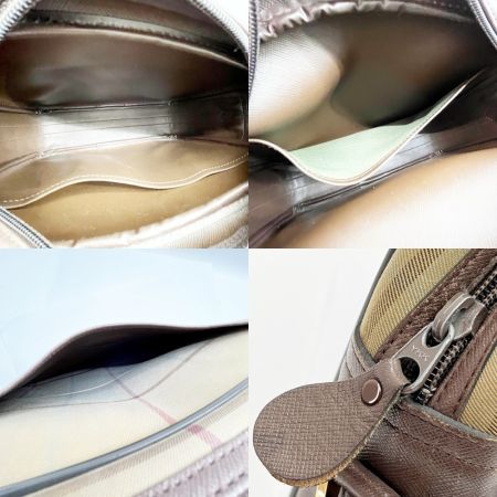  BURBERRY バーバリー ショルダーバッグ チェック レディース ブラウン