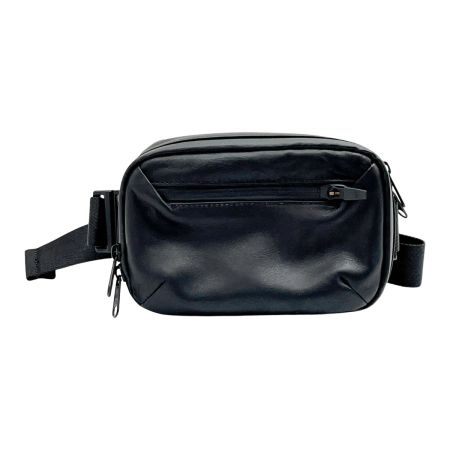  TRIDEAL WATER PROOF LEATHER MINI BAG ウエストバッグ ウエストポーチ ブラック