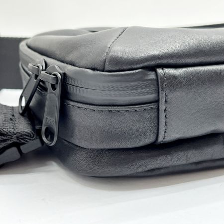  TRIDEAL WATER PROOF LEATHER MINI BAG ウエストバッグ ウエストポーチ ブラック